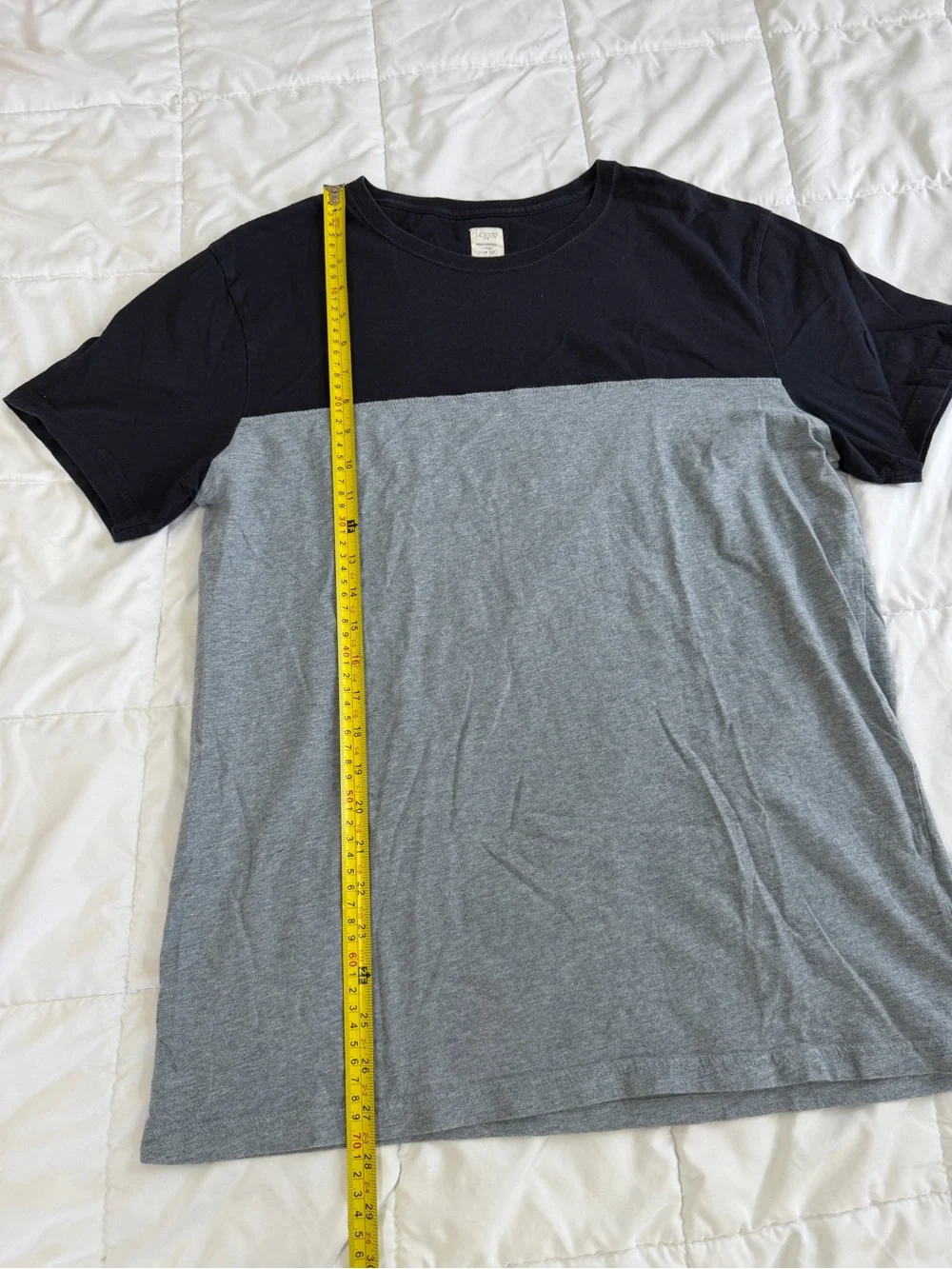 Men's J.Crew T-Shirt - Navy & Gray